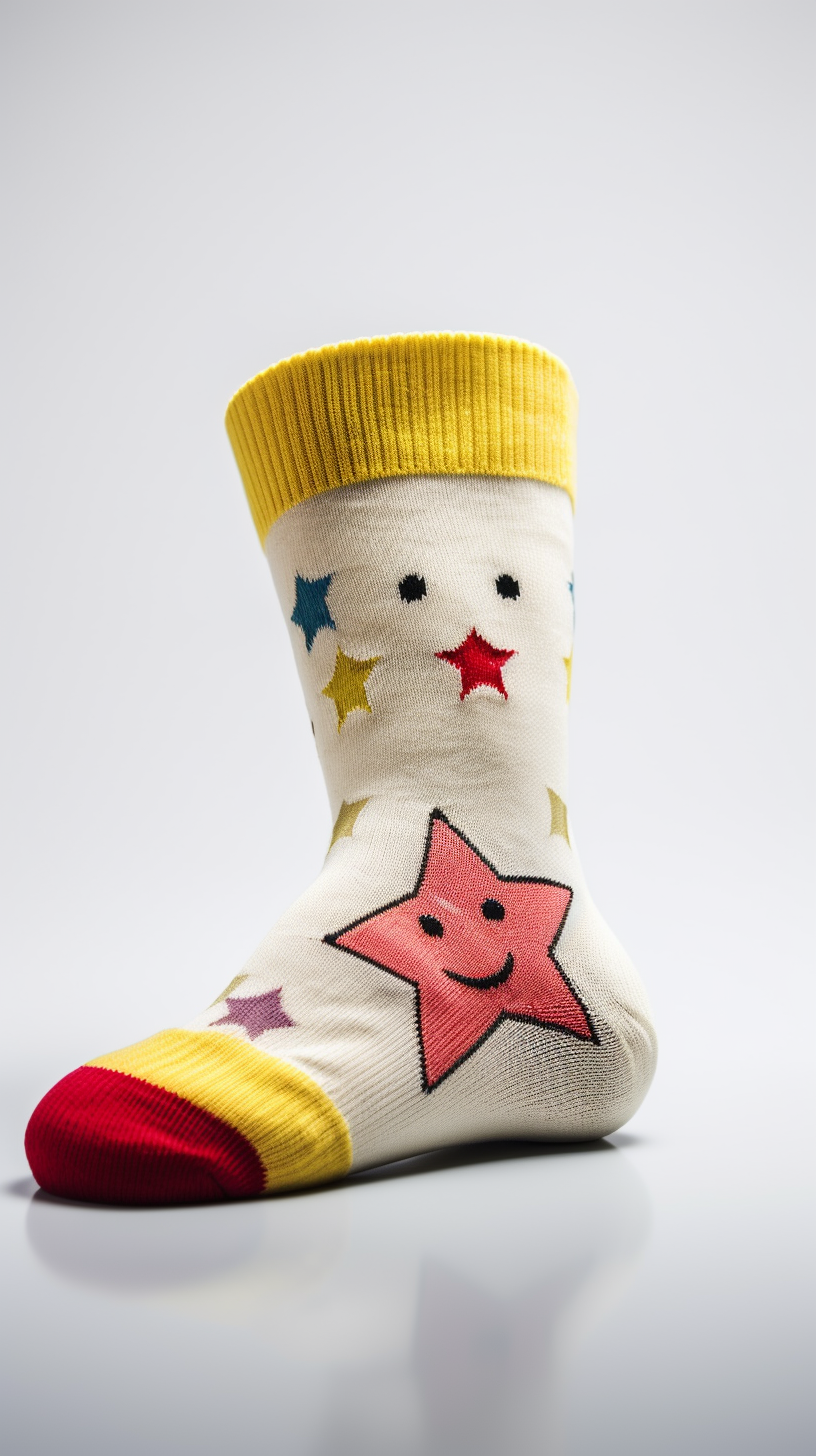 Silly Smiley Socks