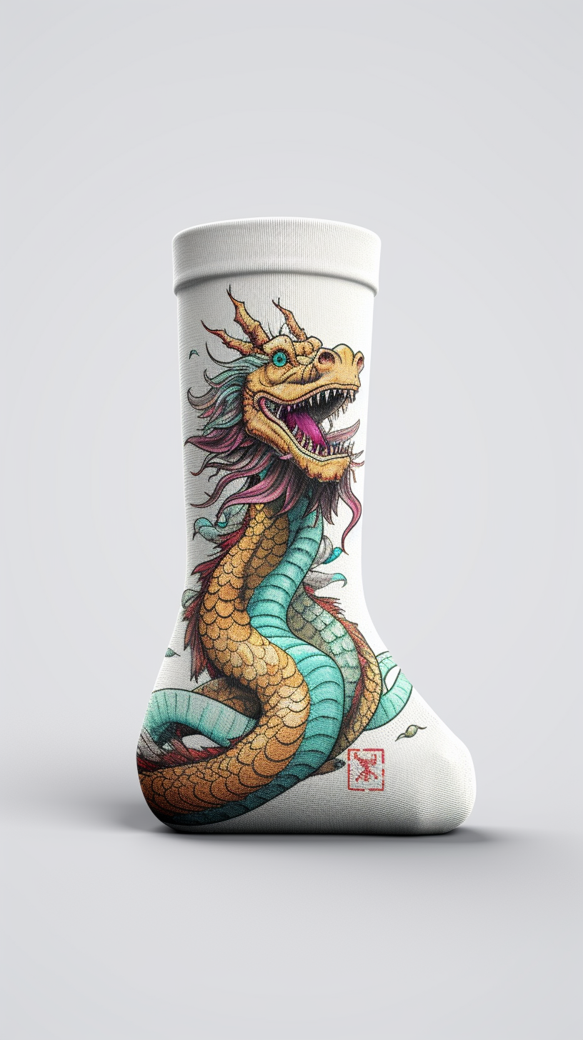 Dragon Socks
