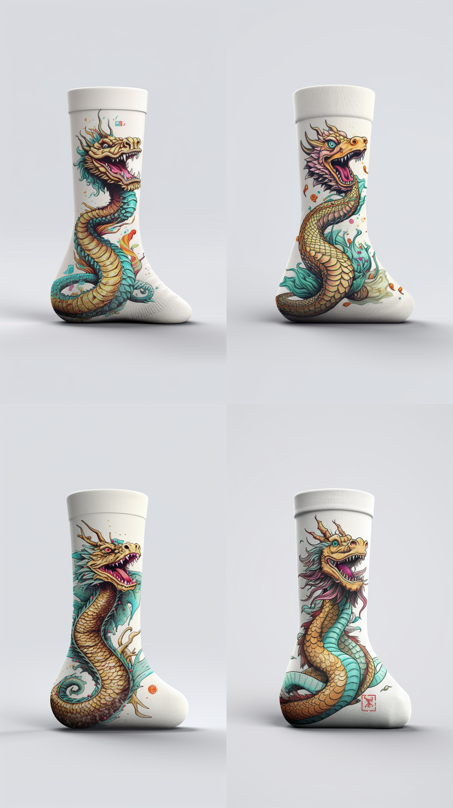Dragon Socks